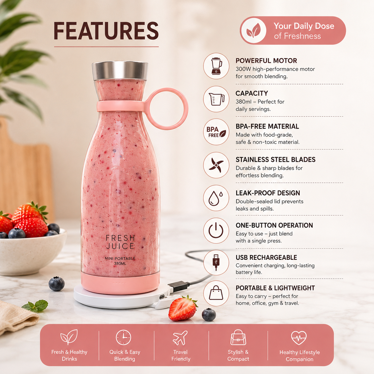 NutriBlend Mini Juicer