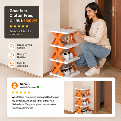 UrbanFold Shoe Organizer